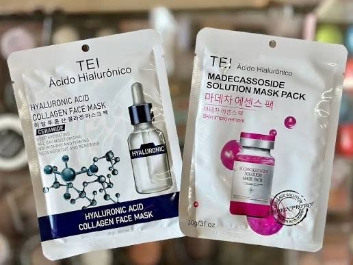 Producto - MASCARILLAS FACIALES ÁCIDO HIALURÓNICO TEI