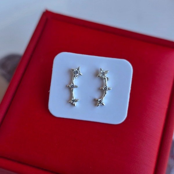 Producto - Aros pasantes italianos trepadores tres estrellas