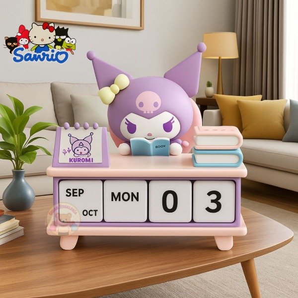 Producto - CALENDARIO PERPETUO KUROMI KAWAII