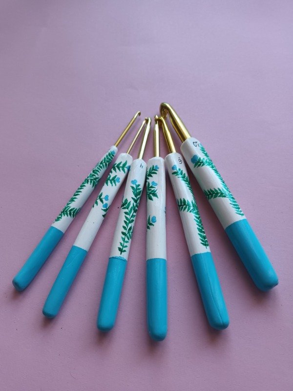 Producto - Floreciendo celeste