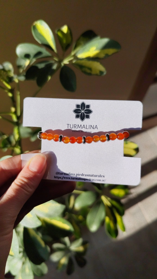 Producto - Pulsera Chloe CORNALINA