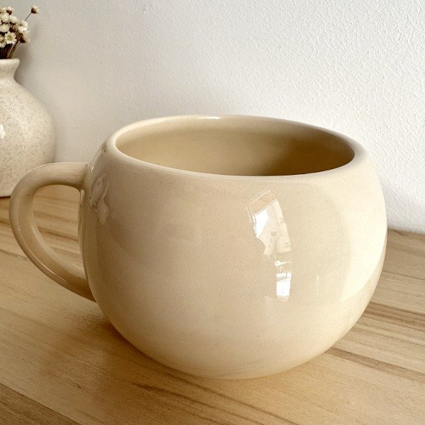 Producto - Taza de cerámica Beige - 0