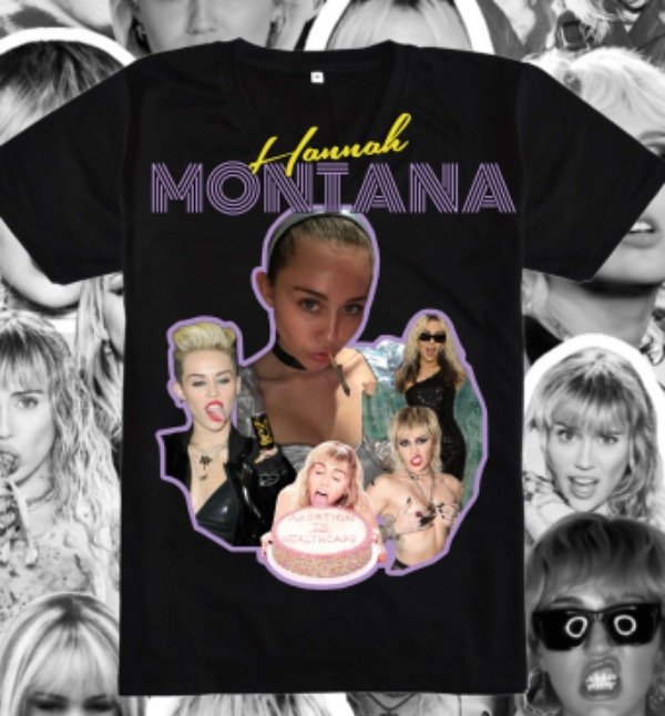 Producto - REMERA HANNAH MONTANA