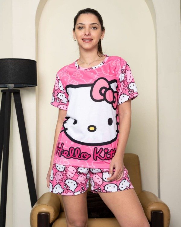 Producto - Pijama corto " HELLO KITTY" - COD 3792