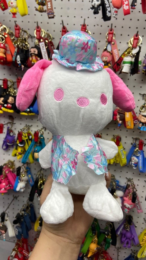 Producto - Peluche SANRIO Pochacco Peluche SANRIO Kuromi (satinado rosa)