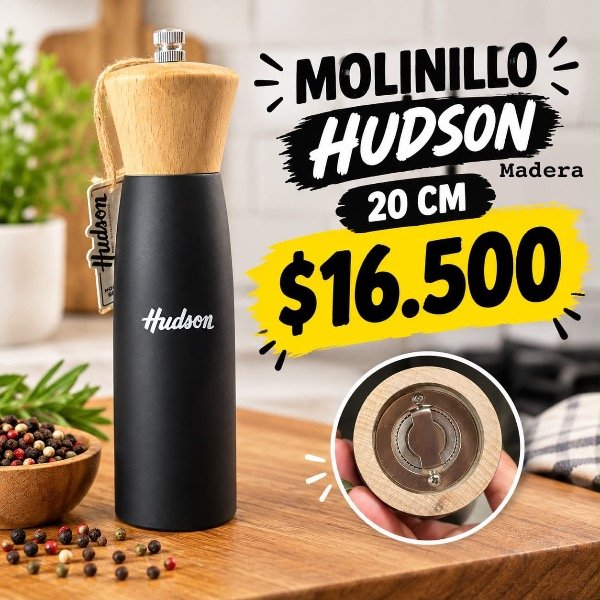 Producto - Molinillo  hudson 20cm - 0