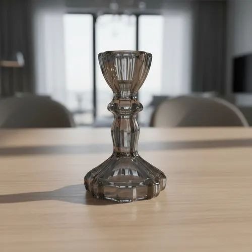 Producto - Candelabro fume vidrio