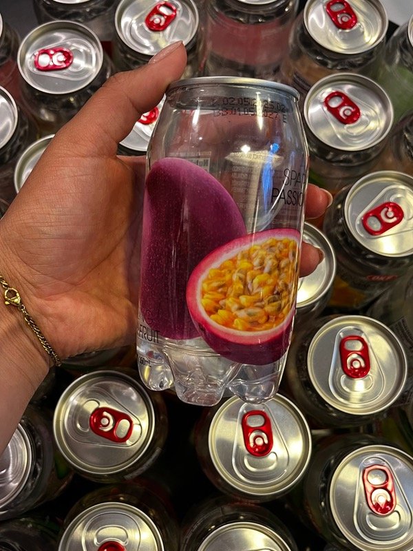 Producto - Lata Agua Gasificada - Sabor Maracuyá