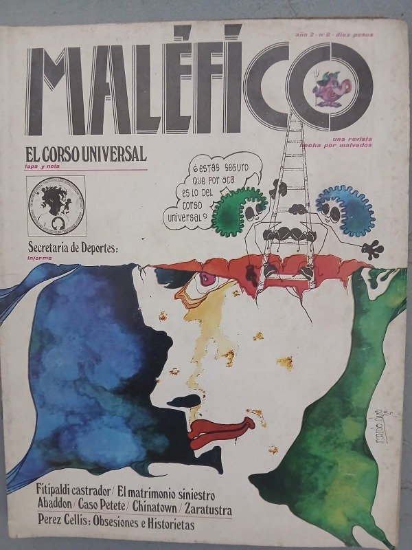 Producto - REVISTA MALEFICO N 8