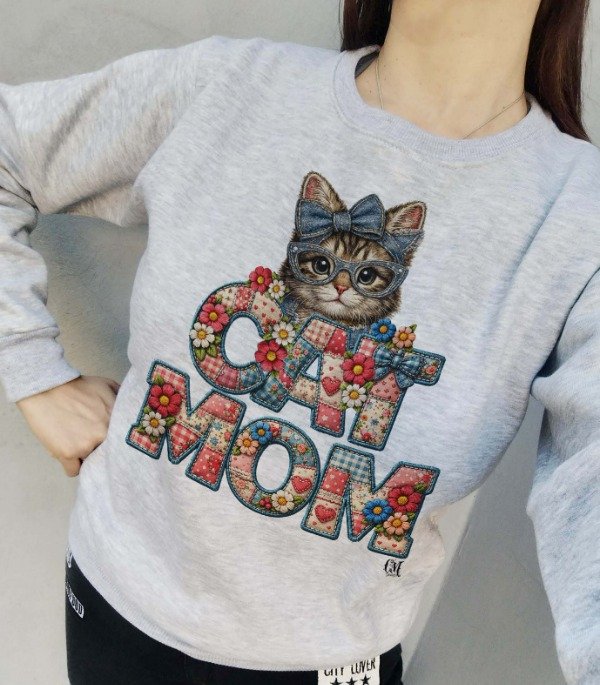 Producto - Buzos Diseños Cat Mom and Dog Mom