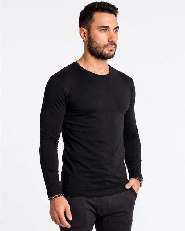 Producto - CAMISETA TERMICA UNISEX ADULTO - Negro