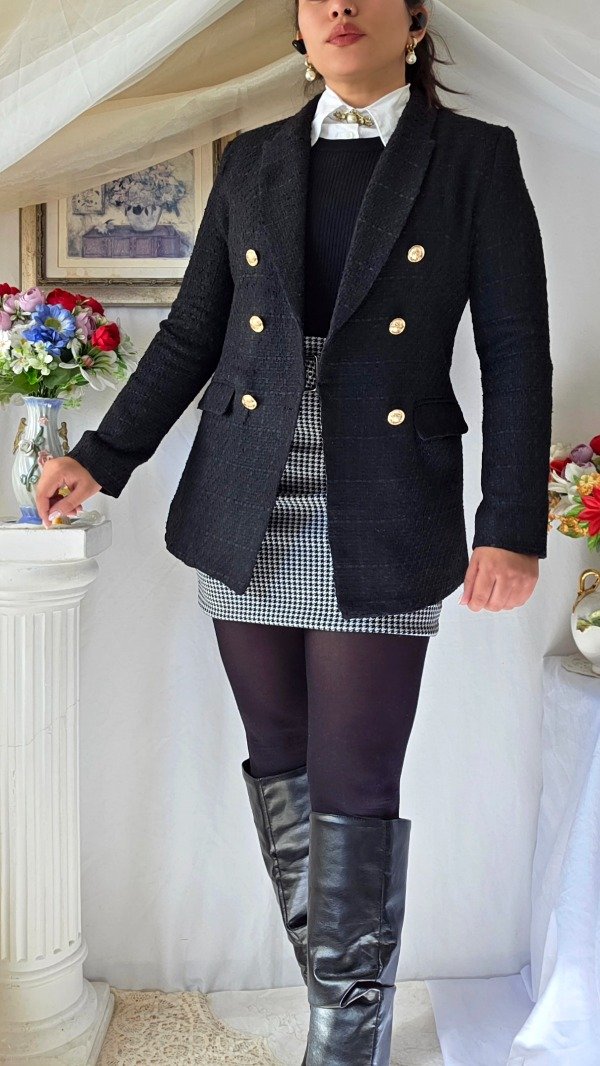 Producto - Blazer Elise Negro! IMPORTADO NUEVO