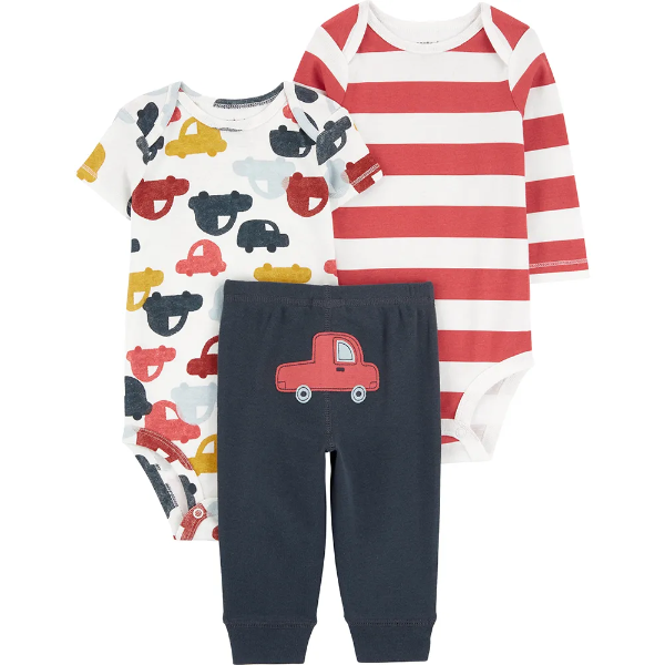 Producto - Carters Set 3 Piezas Autos