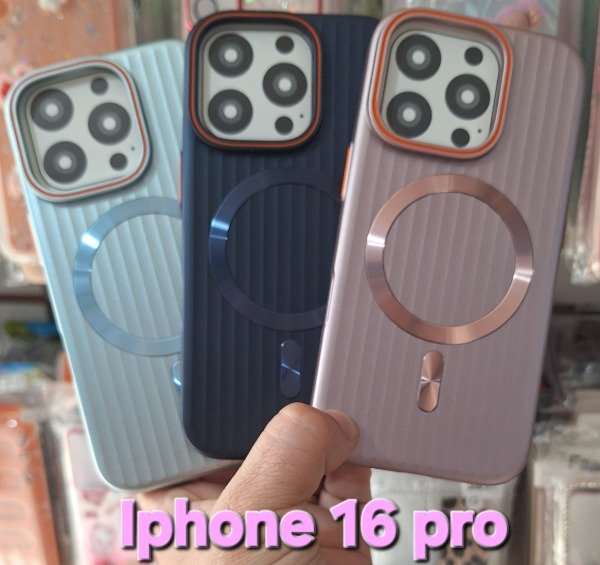 Producto - Fundas magsafe aluminio. IPhone 16 pro