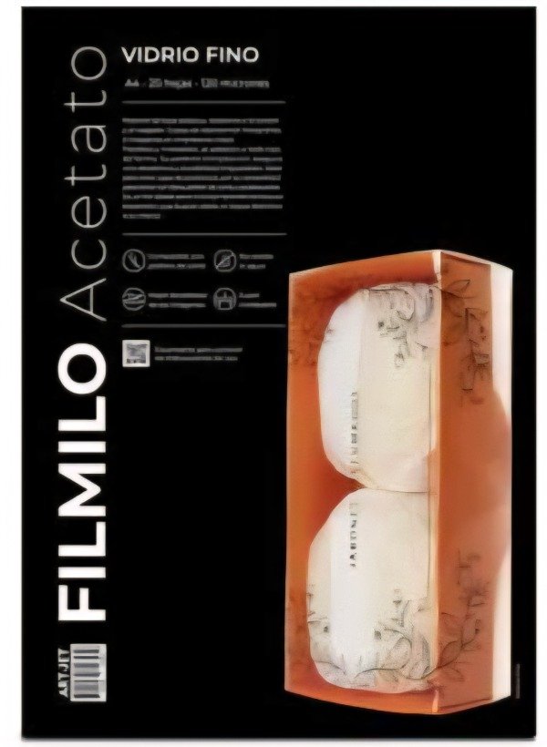Producto - Filmilo Acetato - Vidrio Fino - 20 Hojas - A4
