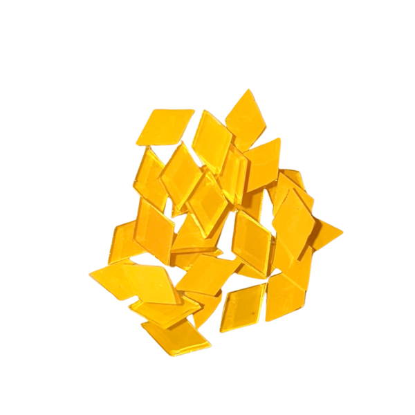 Producto - Vidrios - Rombos Amarillo