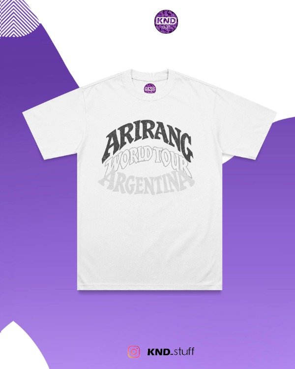 Producto - Remera Arirang argentina - DTF - 1