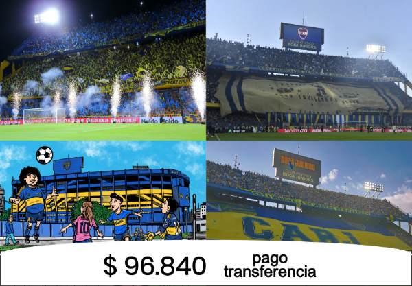 Producto - Colección completa 1905 - Boca - 4 Rompecabezas de 20 y 48 piezas - 0