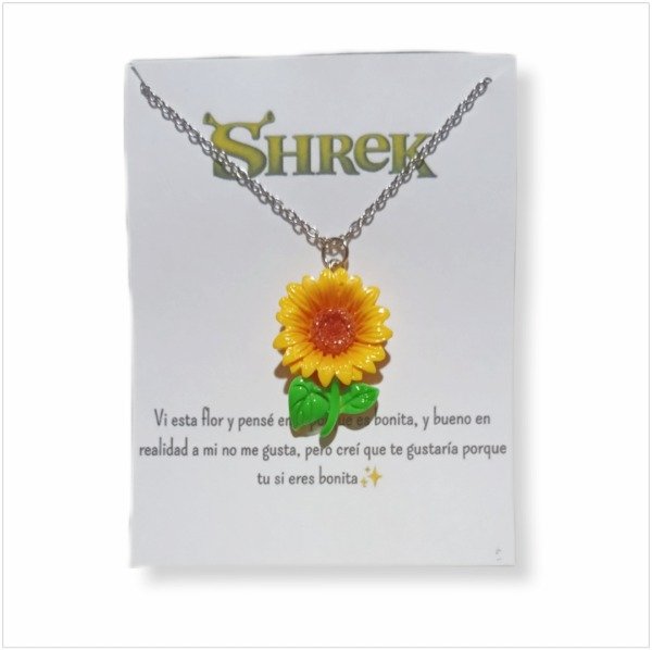 Producto - Collar Shrek resina