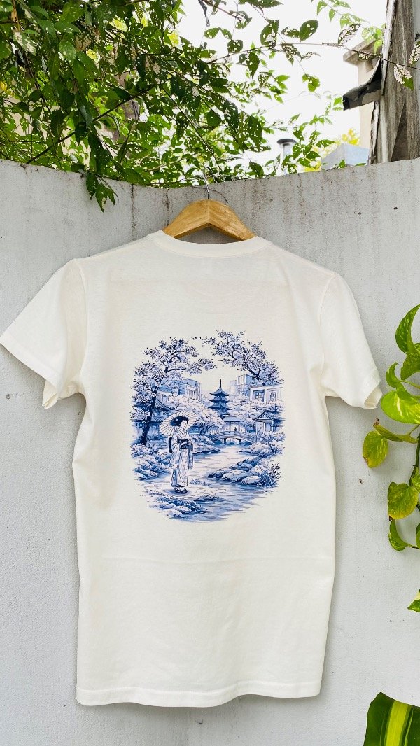 Producto - REMERA PAISAJE GEISHA
