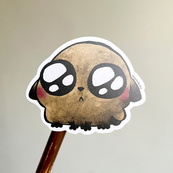 Producto - Sticker vinilo - Perritos - Comida por favor