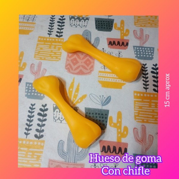 Producto - Hueso de goma con chifle
