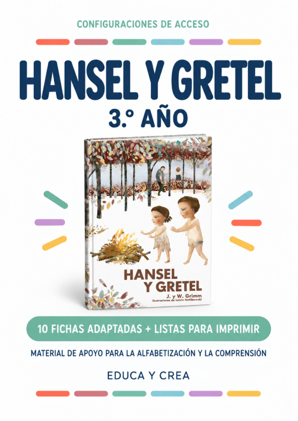 Producto - HANSEL Y GRETEL - CONFIGURACIONES DE ACCESO