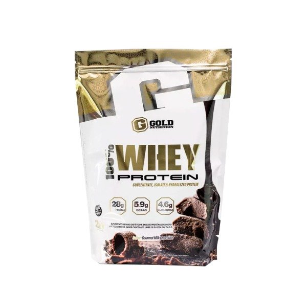 Producto - Whey Protein Gold Nutrition  Suplementos Sabor Gourmet Milk Chocolate 900 gr.