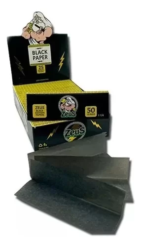 Producto - Papel Zeus Negro 1 1/4 x50 Unidades