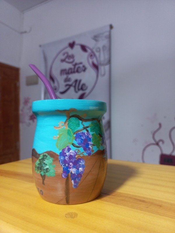Producto - Mate " VIÑAS CHILECITEÑAS"