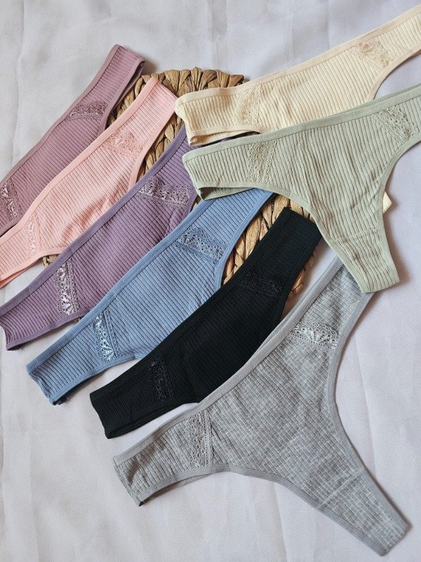 Producto - COLALES algodón con morley lisas PACK x3