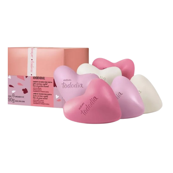 Producto - Caja "Sorpresa" de Jabones Corazón x 6