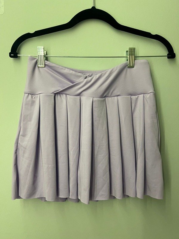 Producto - Short Pollera Lila Tableada