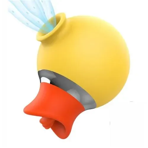 Producto - VIBRADOR LENGUA SUCCIONADOR - LITTLE DUCK - 8CM - 0