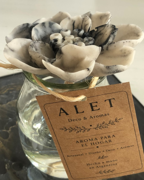 Producto - Flor Aromática de Yeso Cerámico para Difusor - 1