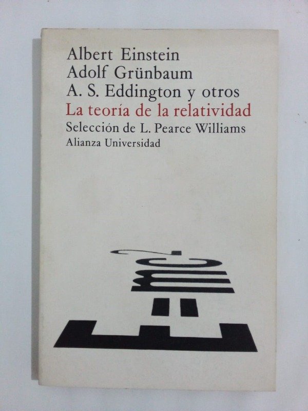 Producto - La teoría de la relatividad - Einstein Grünbaum - Alianza 1981