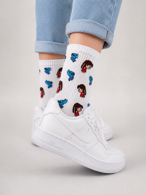 Producto - MEDIAS 3/4 ALGODÓN LILO Y STITCH