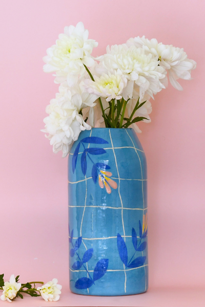 Producto - Florero Azul