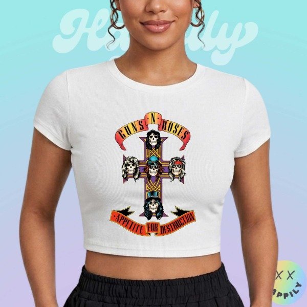 Baby Tee Guns N' Roses #16