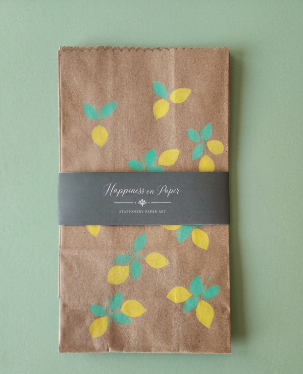 Producto - Bag craft limón
