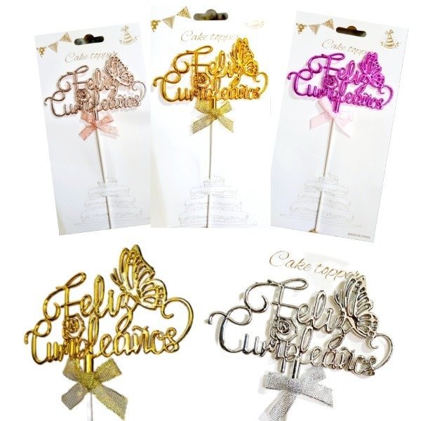 Producto - Cake Topper Mariposa