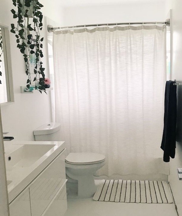 Producto - Cortina de baño de gasa