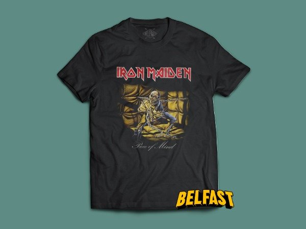 remera iron maiden piece of mind