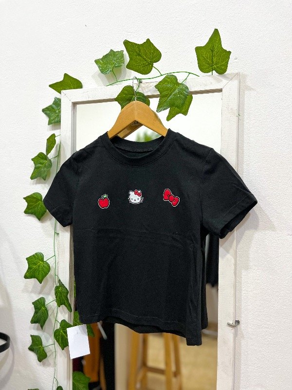 Producto - BabyTee kitty negro