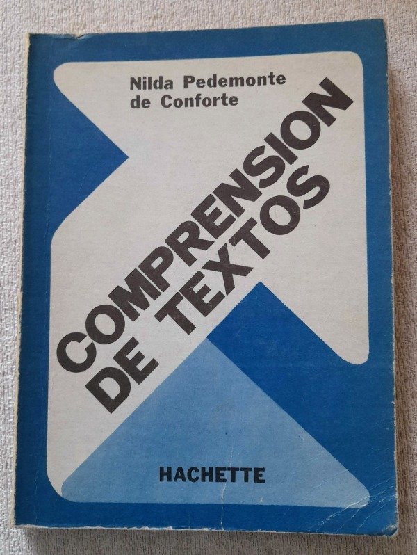 Producto - Comprension De Textos - Nilda Pedemonte Conforte - Hachette Preuniversitaria