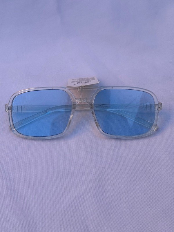 Producto - LENTES MODA TRANSPARENTE Y AZUL