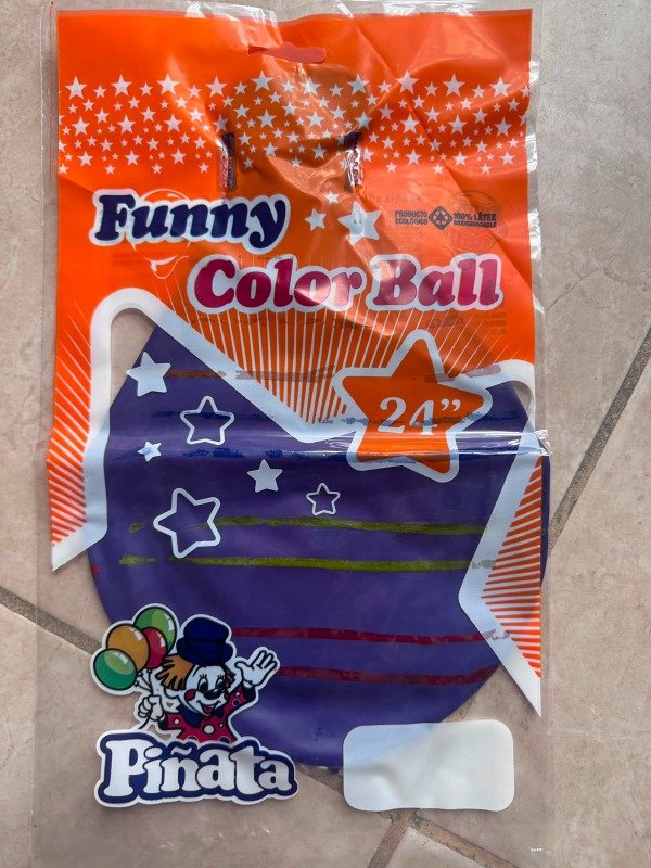Producto - Piñata Globo 24" Violeta x 1