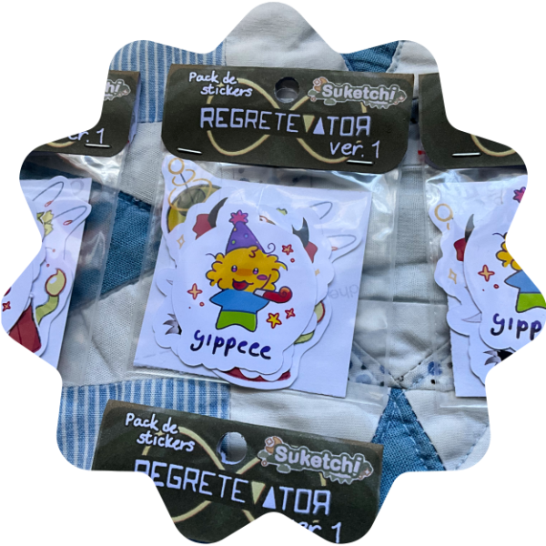 Producto - Pack de Stickers - Regretevator ver.1