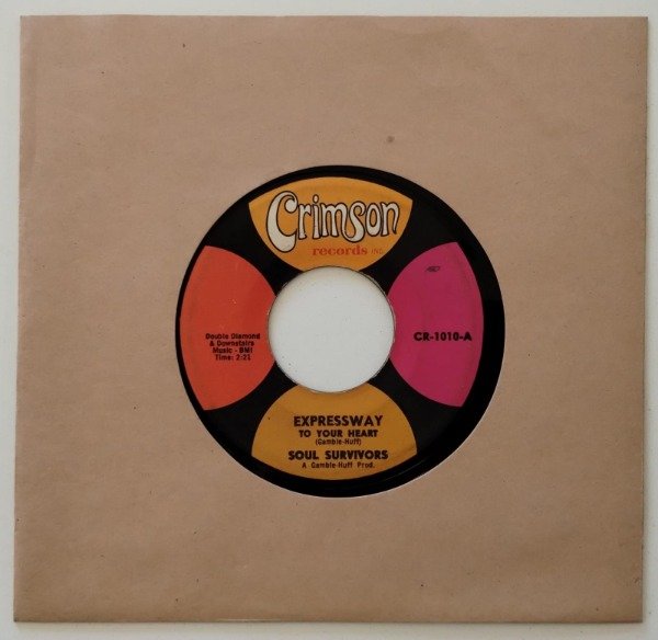 Producto - SOUL SURVIVORS Expressway To Your Heart Simple 7 USA 1967 Psych Funk