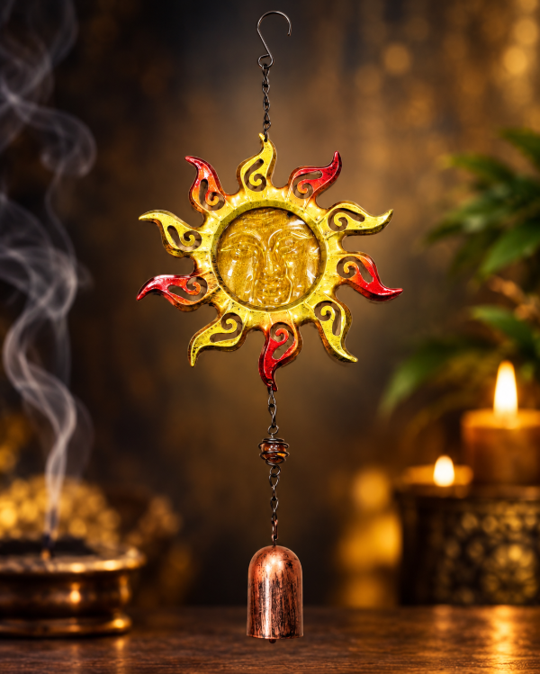 Producto - Colgante Sol Vitraux con campana 37 cm